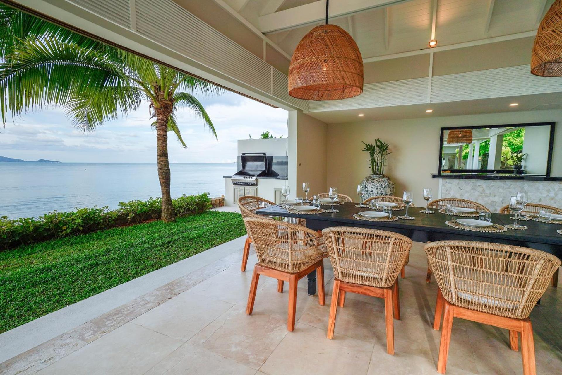 Miskawaan Beachfront Villas Mae Nam Luaran gambar