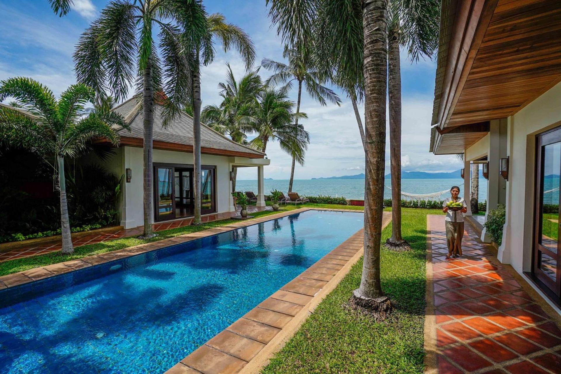 Miskawaan Beachfront Villas Mae Nam Luaran gambar
